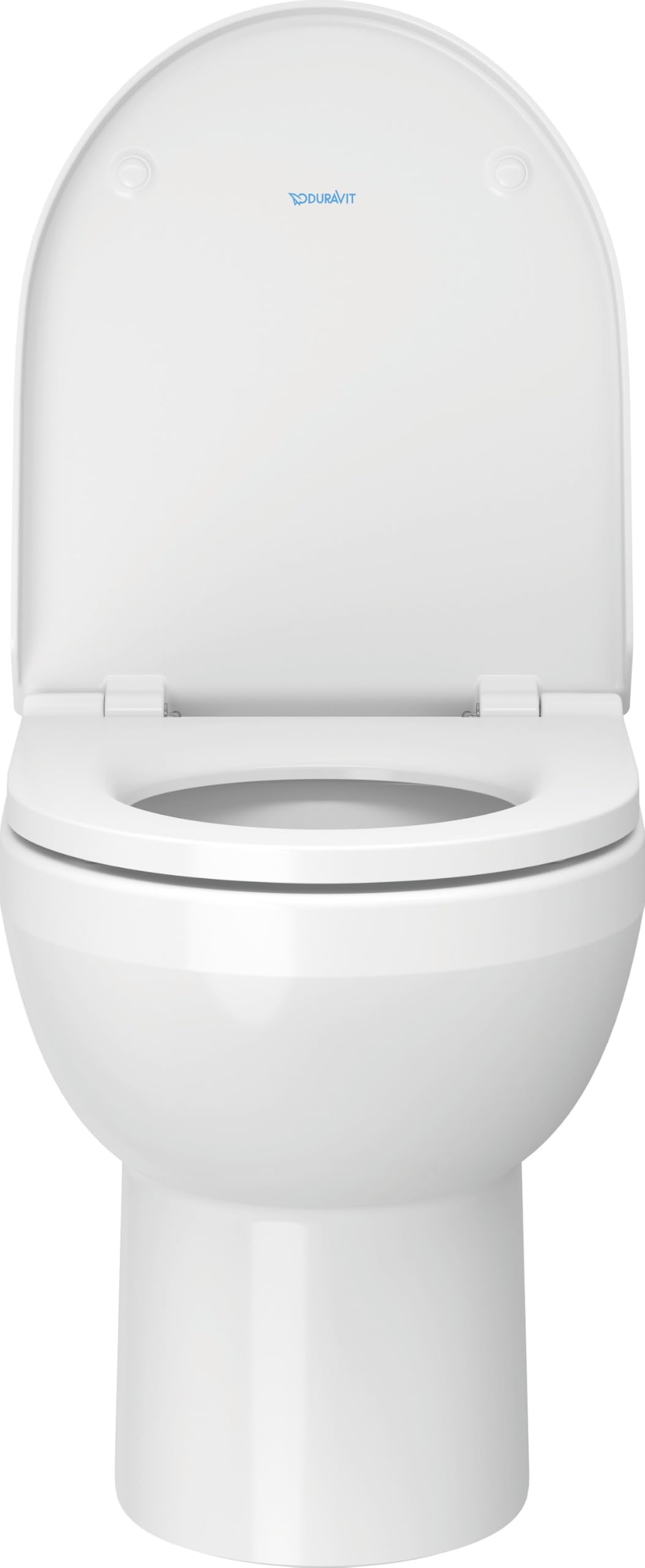 Duravit DuraStyle Basic tapa WC, tapa de wc con mecanismo de cierre suave y lento, asiento de inodoro de urea duroplast, tapadera wc con bisagras de acero inoxidable, tapa de inodoro blanco