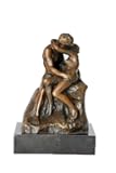 The Kiss Bronze Statues Sculptures Home Decor Rodin Metal Figurines TPE-186