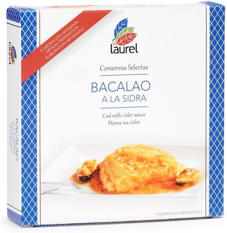 Laurel | Bacalao a la sidra - Lata 280 gr
