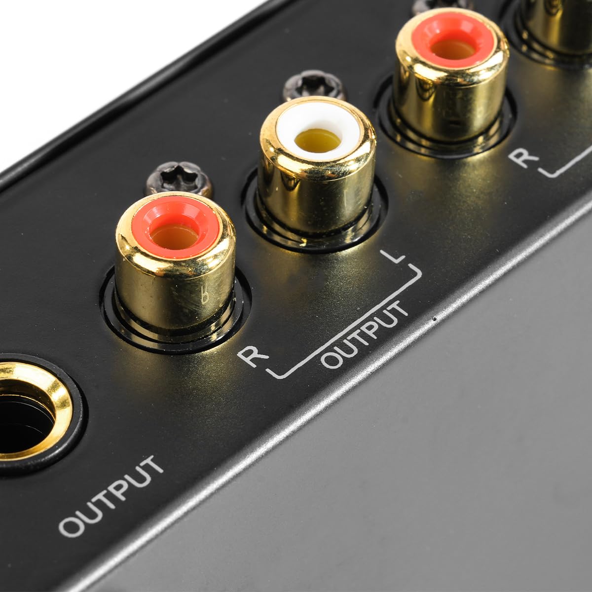 Sarini PP500P Phono-Plattenspieler-Vorverstärker, elektronischer Hi-Fi-Audio-Stereo-Phonographen-Vorverstärker mit Eingang/Ausgang, Verstärker für Plattenspieler und Schallplattenspieler