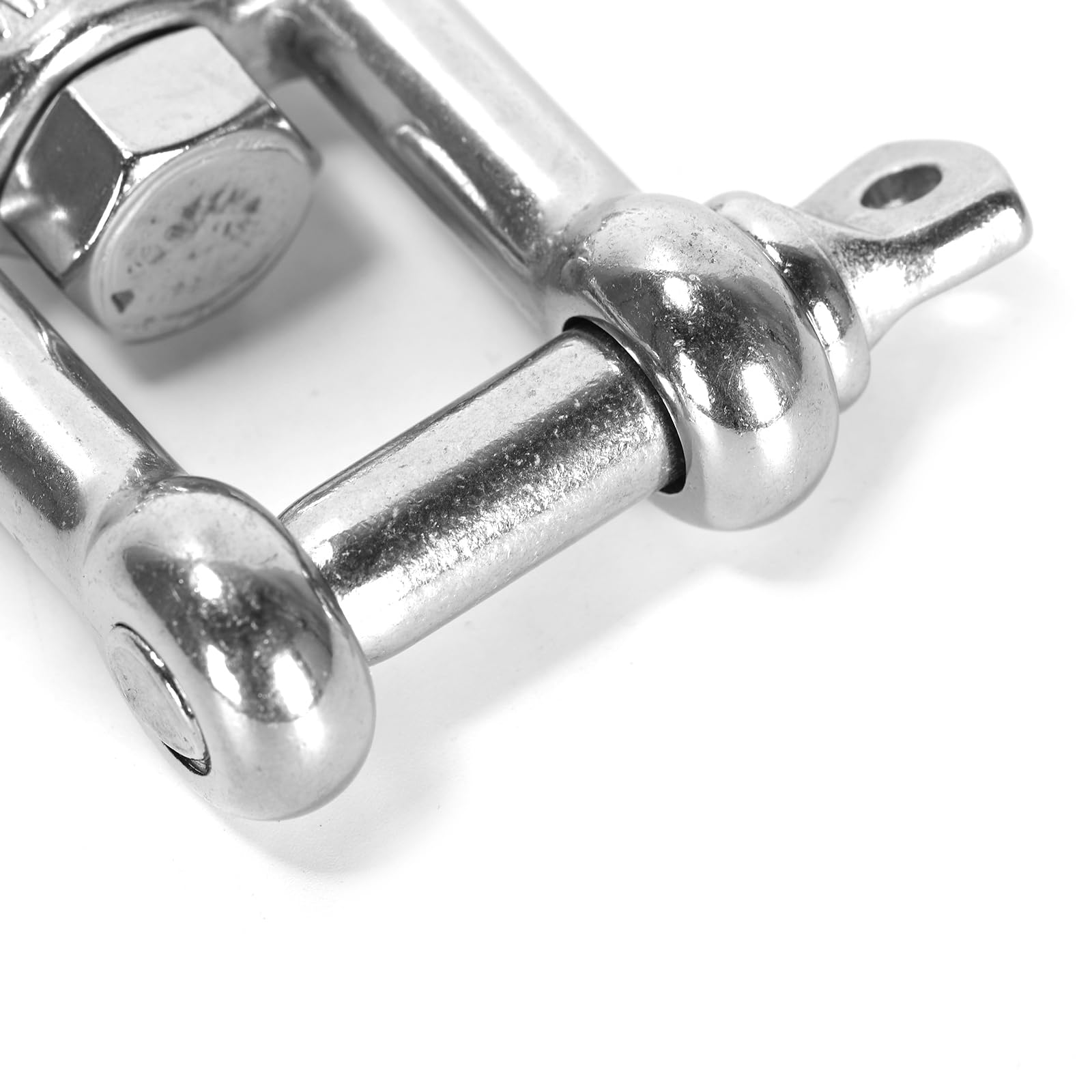 1 pièces anneau pivotant universel à double manille en acier inoxydable 316 M12x125mm pour jardin, cour, bateau, randonnée, camping, extérieur