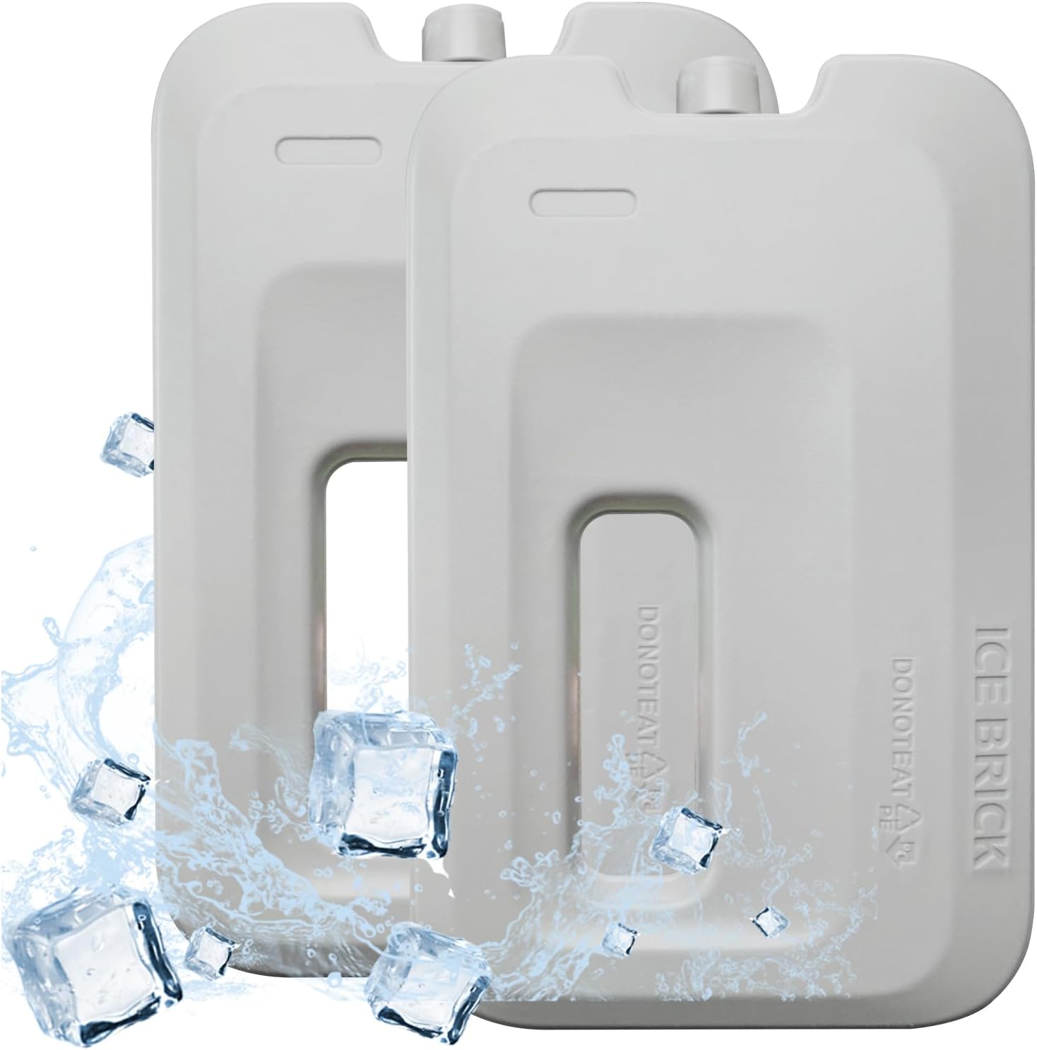 Reusable Ice Packs for Lunch Boxes, Multi-Color & Size Options, Long-Lasting Cooling Ice Packs, Flexible & Leakproof, Easy to Carry for Coolers, Picnics, Office Meals