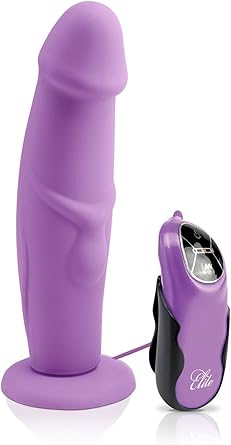 fetish fantasy elite dildo vibrador 16 cm lila-16342 ...
