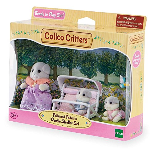 Calico Critters Patty & Paden's Double Stroller #TOP4
