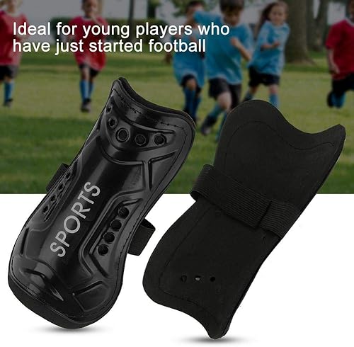 Miniatura 3 de Espinilleras de fútbol – Un par de espinilleras de fútbol para niños, protectores de piernas para niños, protector de seguridad deportiva,