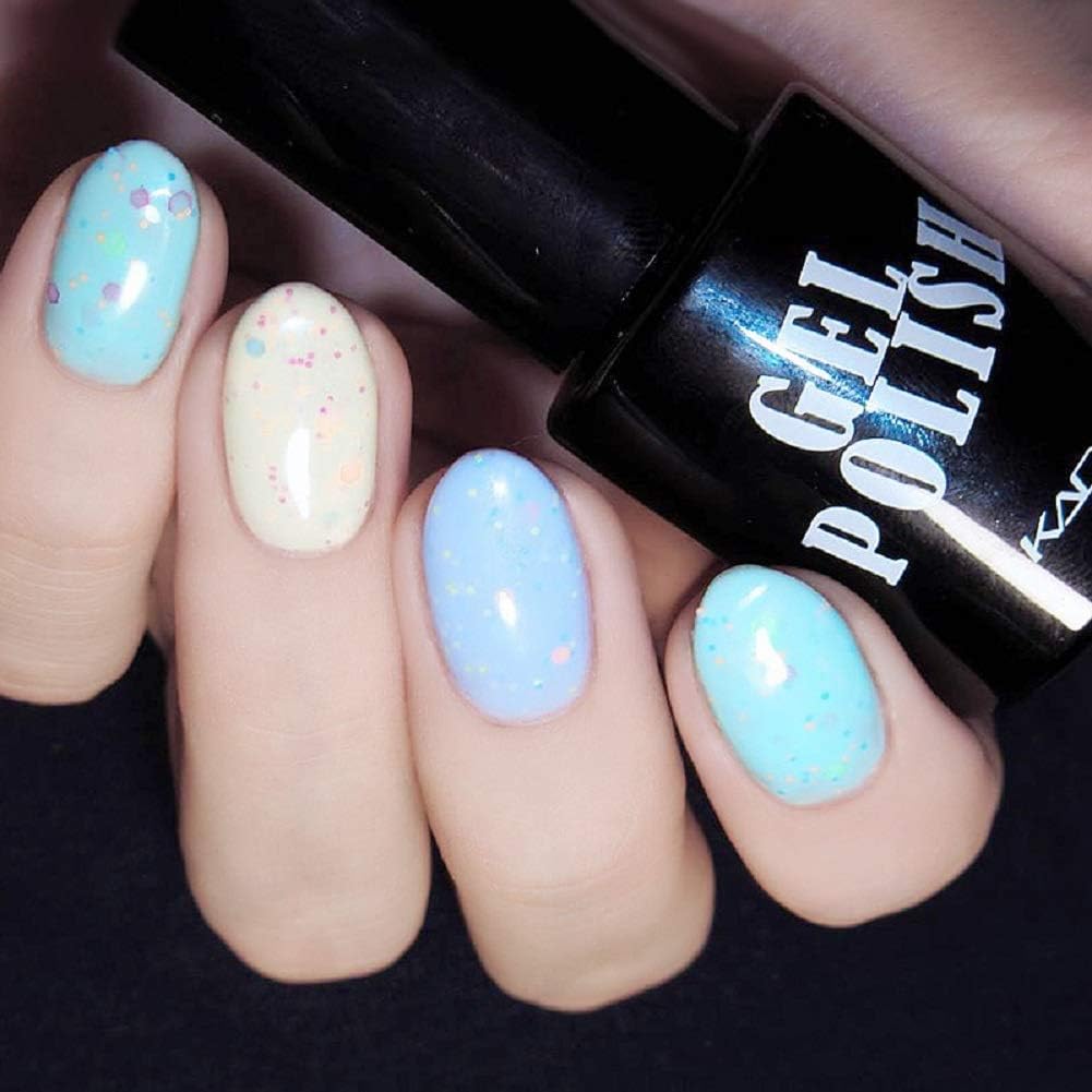 Amazon Kads ジェルネイルカラーポリッシュ チーズ砂カラー 6色セット ピンク ブルー イエローなど Uv Led対応 艶長持ち セット2 Kads ジェルネイル 通販