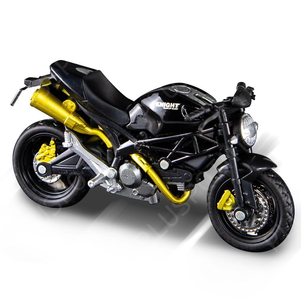 PLUSPOINT Diecast Motorcycle Toy Bike Scale Model Vehicles Alloy Simulation Superbike Also for Car Dashboard Kids Adult Alloy Highly Simulation Model Vehicle Motorbike Street Machine Kids Toy Gift