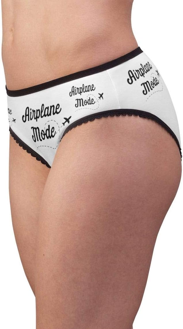 Airplane Mode Panties, Airplane Mode Underwear, Briefs, Cotton Briefs, Funny Underwear, Panties For Women