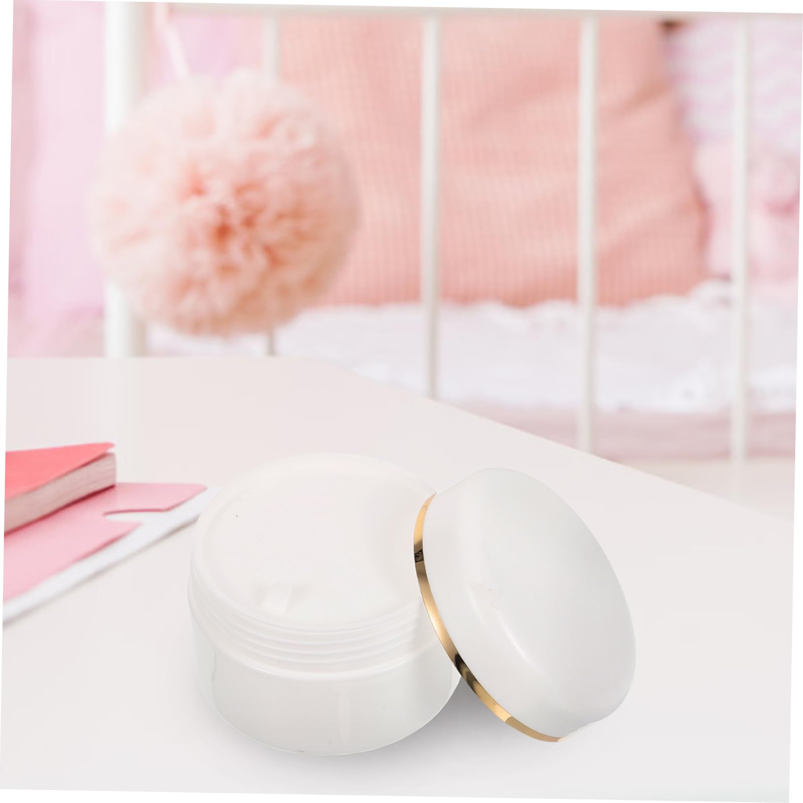 4 Set Contenitori Cosmetici Viaggio Barattoli Vuoti Per Crema E Lozione Con E Pratici E Compatti Per Domestico E Trasferta 6 Pezzi*4