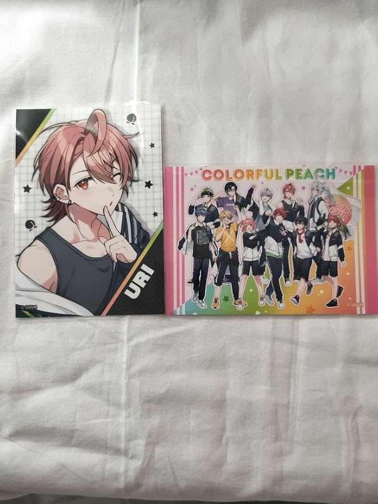 カラフルピーチ からぴち うり セブン カラフルピーチ うり ブロマイド 2枚セット セブンイレブン