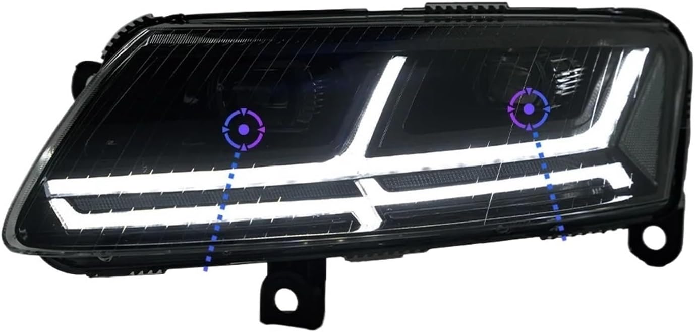 【関税込み】カースタイリング A6 ヘッドライト用互換 2005-2011 A6 S6 C6 LED ヘッドライトダイナミック信号アニメーション