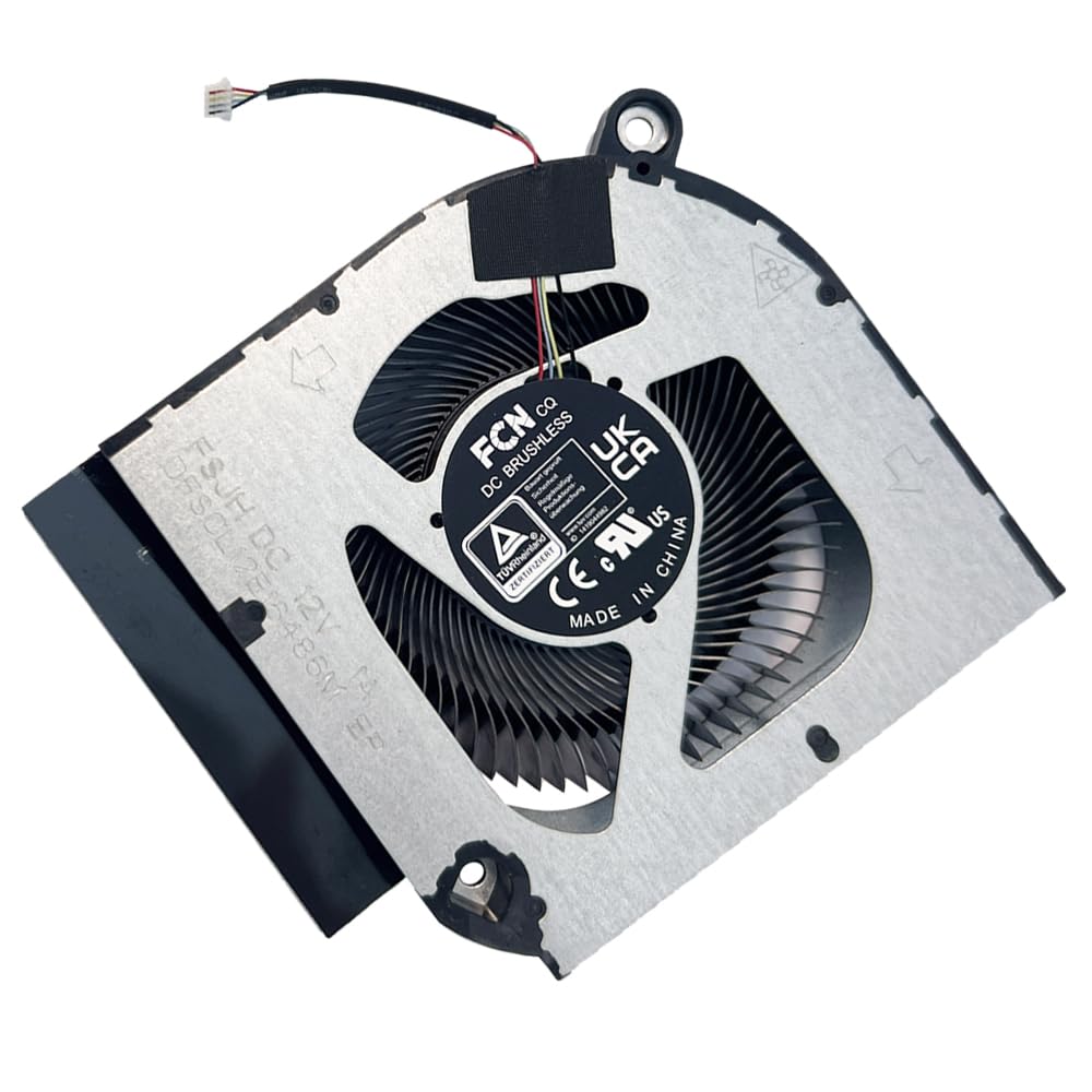 ZAHARA 12V Ventola GPU Cooling Fan Ventola di Raffreddamento Cooling GPU di Ricambio per Acer Predator Helios Neo PHN1671 PHN1871 N22Q22 FSJH DFSCL12E16486M FCNDQ5DC77F028