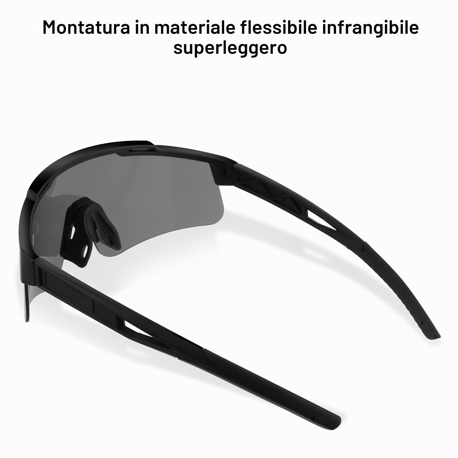 Occhiali tattici per softair, anti appannamento, con 3 lenti intercambiabili, occhiali tattici per tiro, protezione UV400