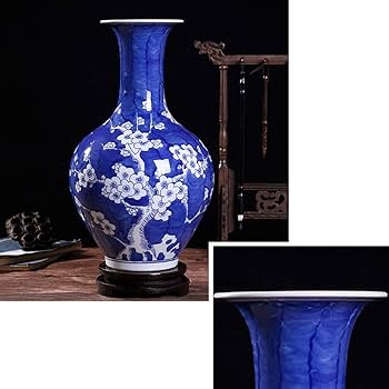 青い陶器の花瓶と皿のセット 楽天市場】A062123花瓶 かびん 花器 花入れフラワーベース