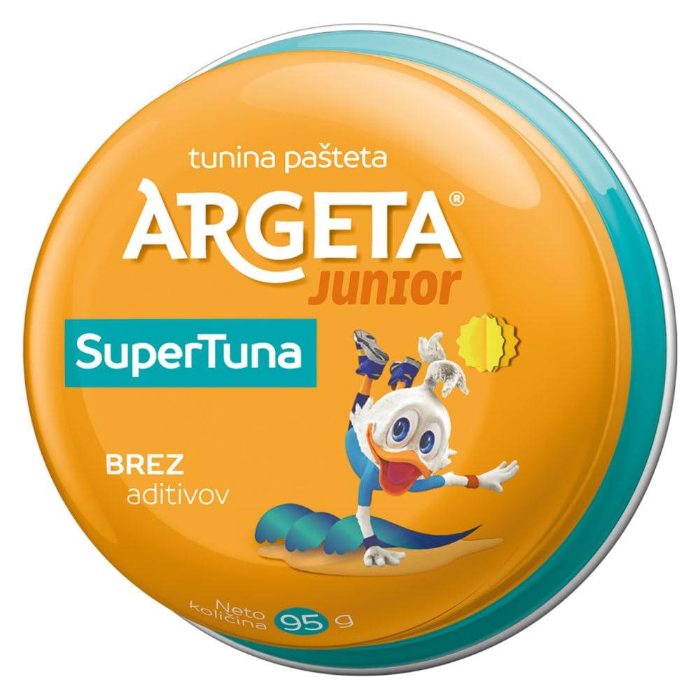 Argeta SuperTuna Pasteta Junior - Pack Of 16 x 95g