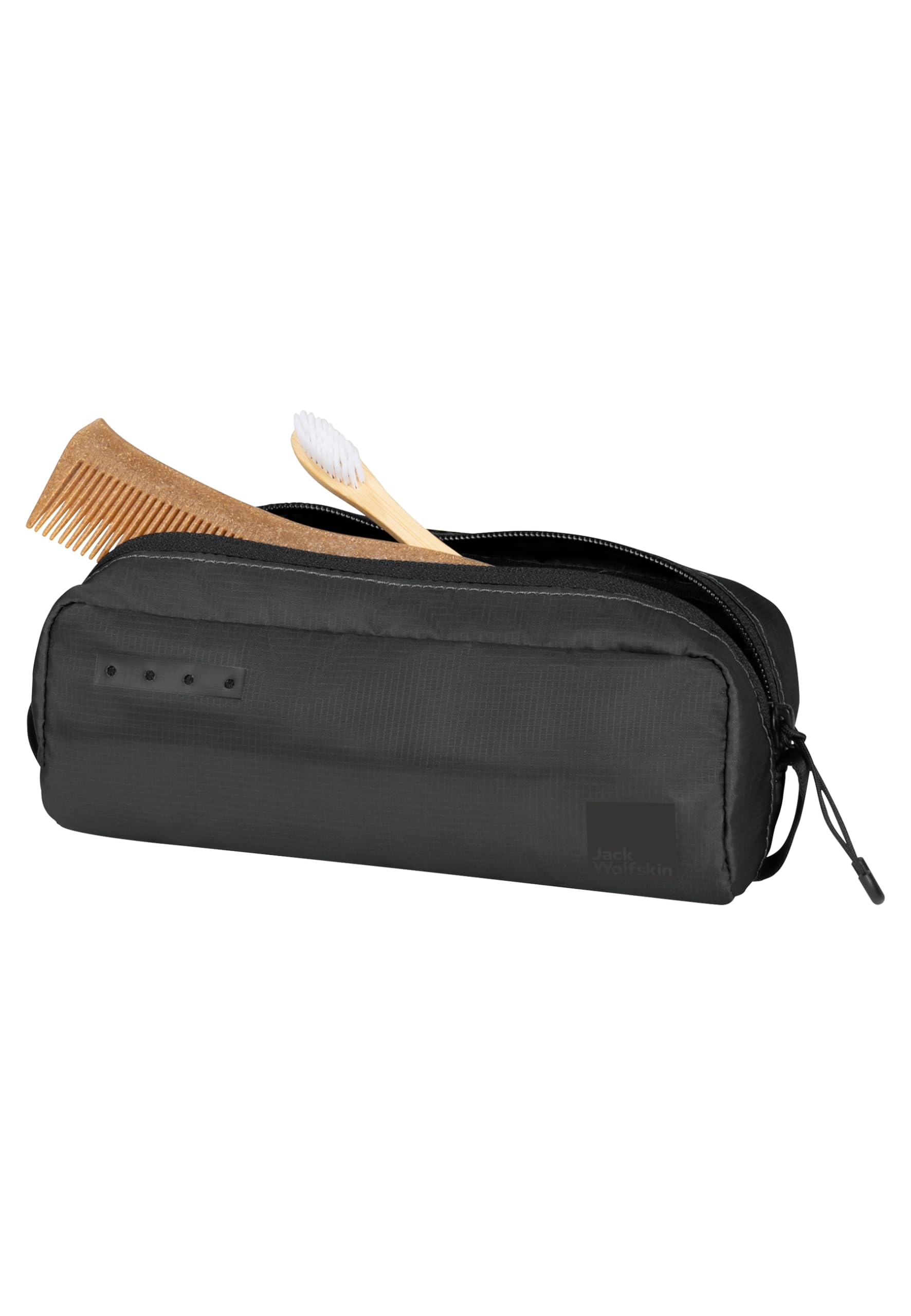 Jack Wolfskin WANDERMOOD WASHBAG Mini torba na pranie, granit czarny, Handgepäck, do zastosowania na zewnątrz