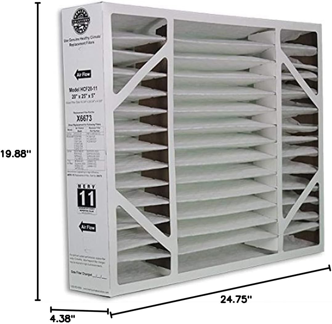 Lennox X6660 Filter Details