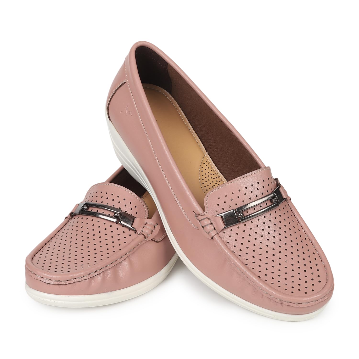 YOHO Bliss Comfortable Wedge Heel Semi Casual Loafer for Women | Stylish Fashion Moccasins Range| Cushioned Footbed Finish | Flexible | Style & All-Purpose | Casual Shoe (B0CB67XDJ5) Amazon Price History, Amazon Price Tracker