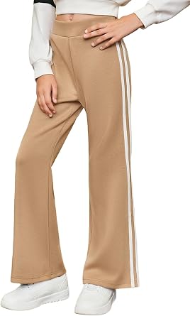 blibean Girls 2025 Uniform Pants Teen School Leggings Flare Bell Bottoms Size 6-15 Years