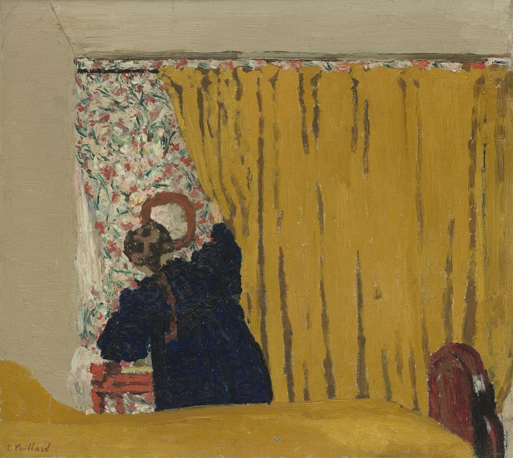 Amazon.com: Édouard Vuillard 22x20 Black Modern Framed Art Print