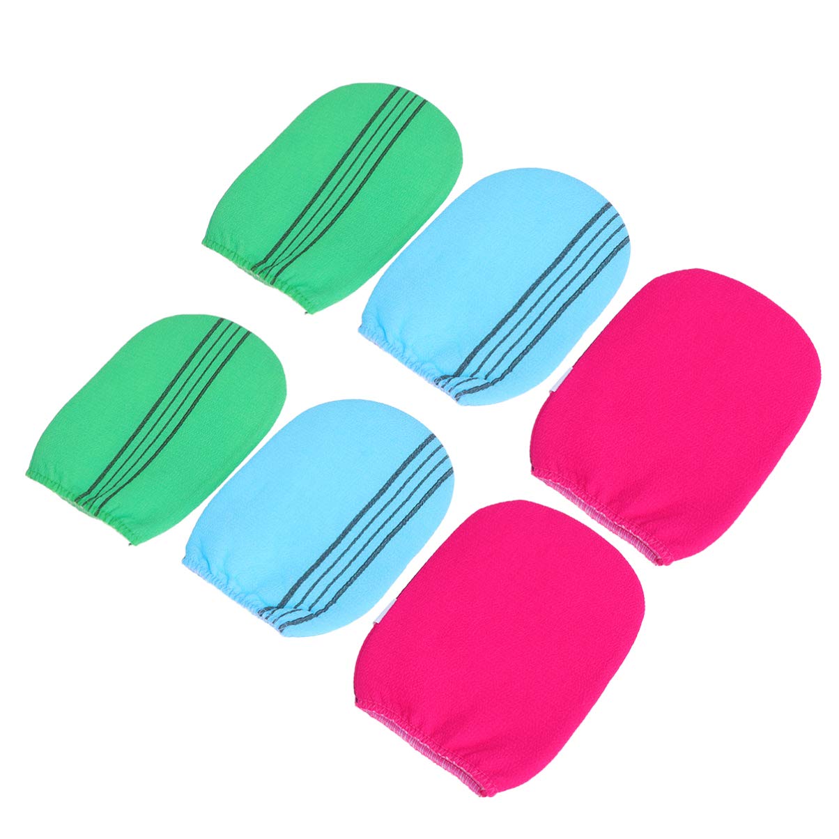 Beavorty 18 Stk Duschhandschuhe Peeling Peeling- Rückenschrubber Für Für Reiben Handschuhe Badezubehör Handschuh Bade-körperpeeling Körperwäscher Mann Badetuch Doppelseitig