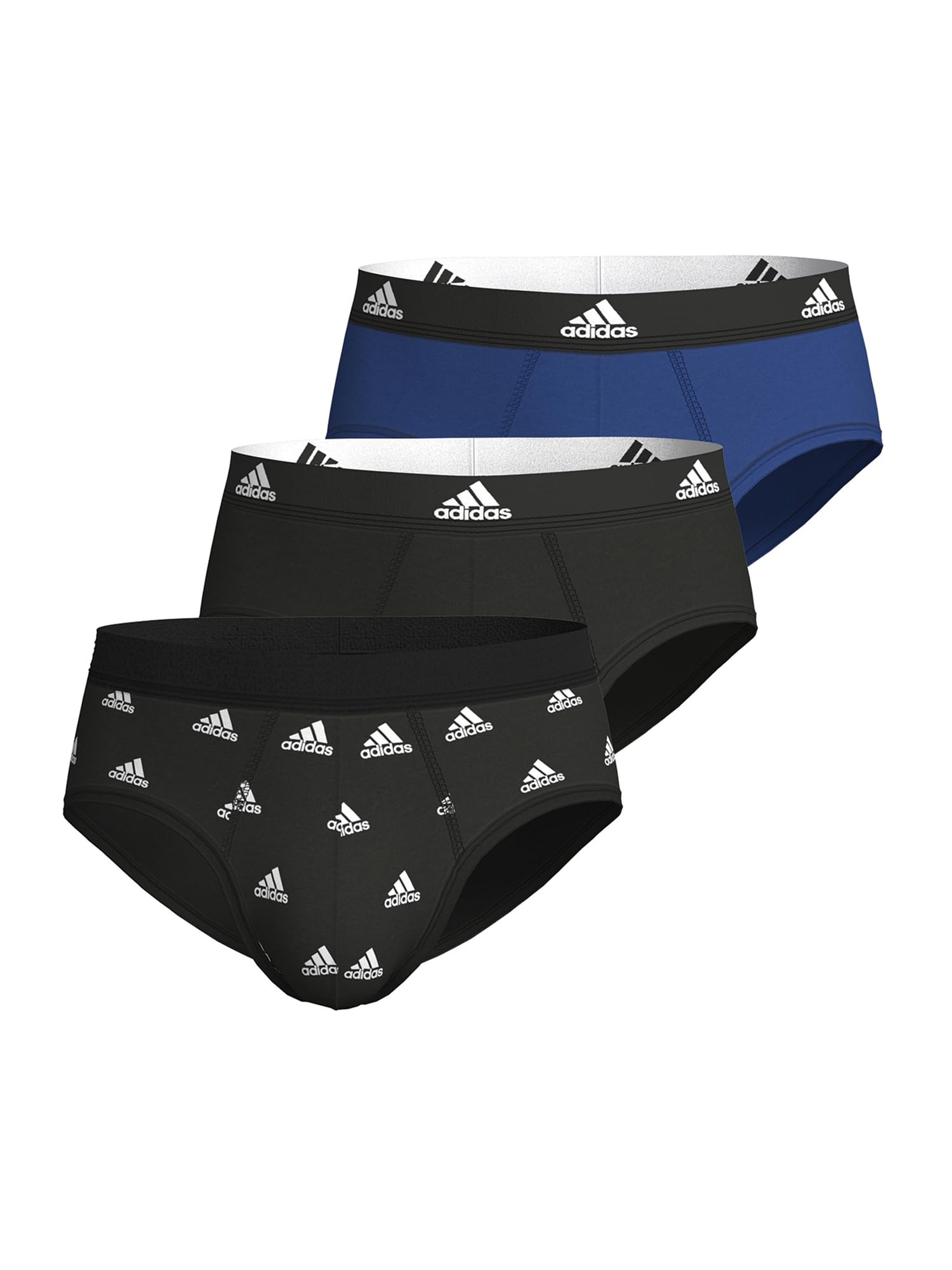 Adidas calzoncillos hombre (paquete de 3) - ropa interior para hombre (talla S - 3XL) - hombre calzoncillos cómodos