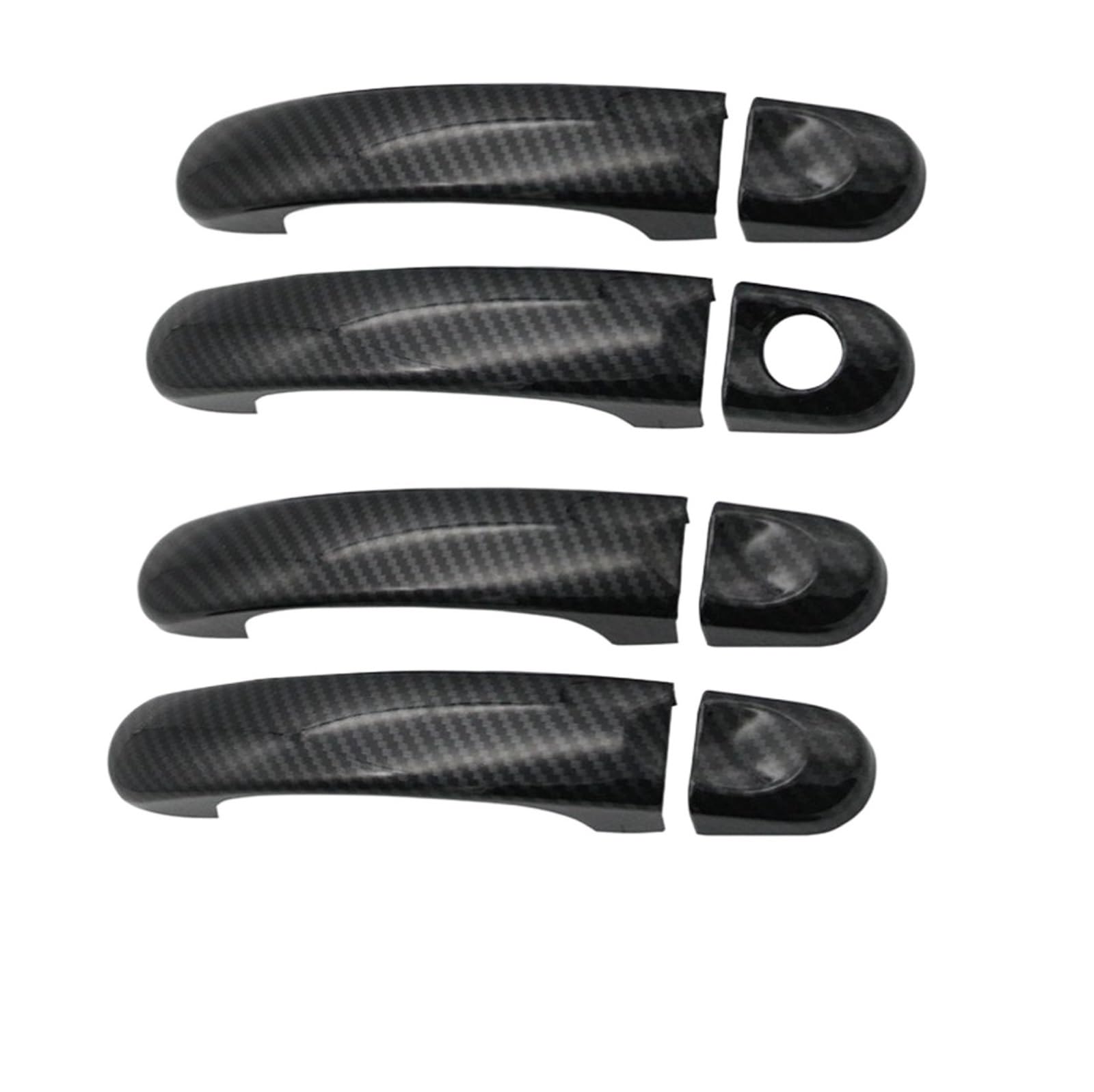 Trxjjvm Model 2 For Vw For Touran For Caddy For T5 For Transporter 2003-2015 Car Exterior Door Handle Cover Trim Overlays Car Exterior Door Handle(Model 2)