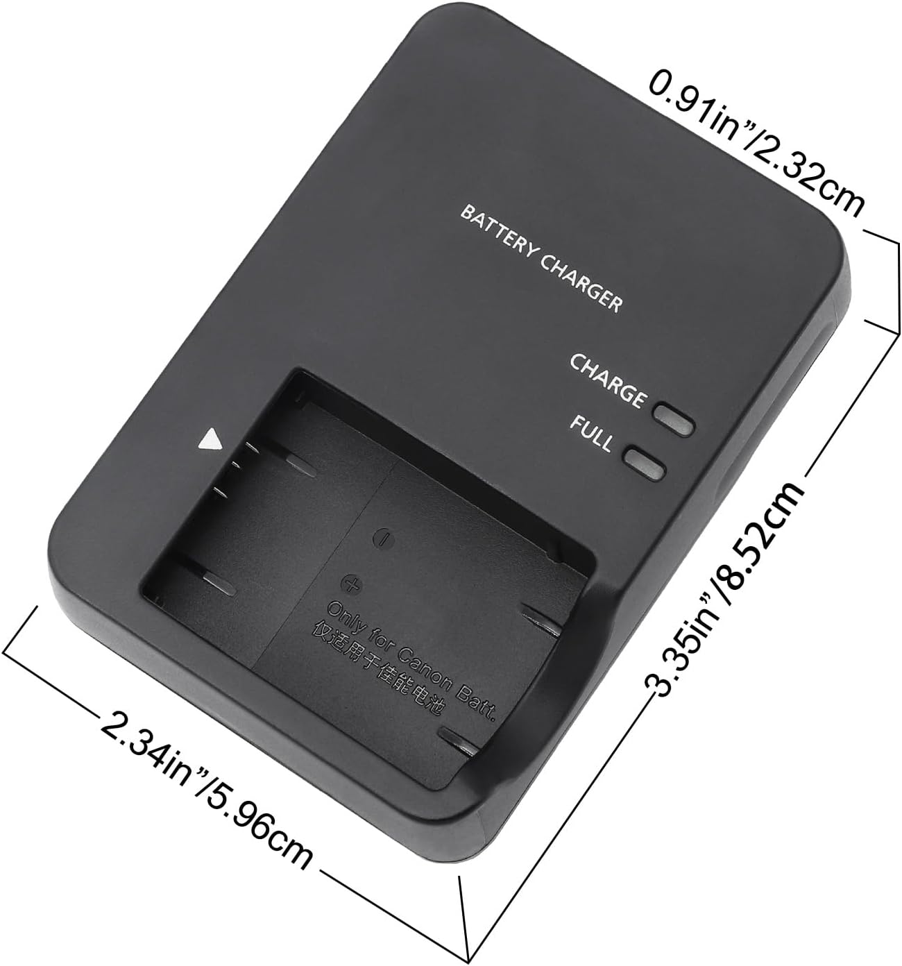 NB-13L CB-2LH CB-2LHT Wall Quick Battery Charger Compatible with Canon PowerShot G7X G7X Mark II III G9X G9X Mark II SX620 SX720 SX730 SX740 HS G1X G1 X Mark III G5X G5X Mark II Digital Camera - Image 2