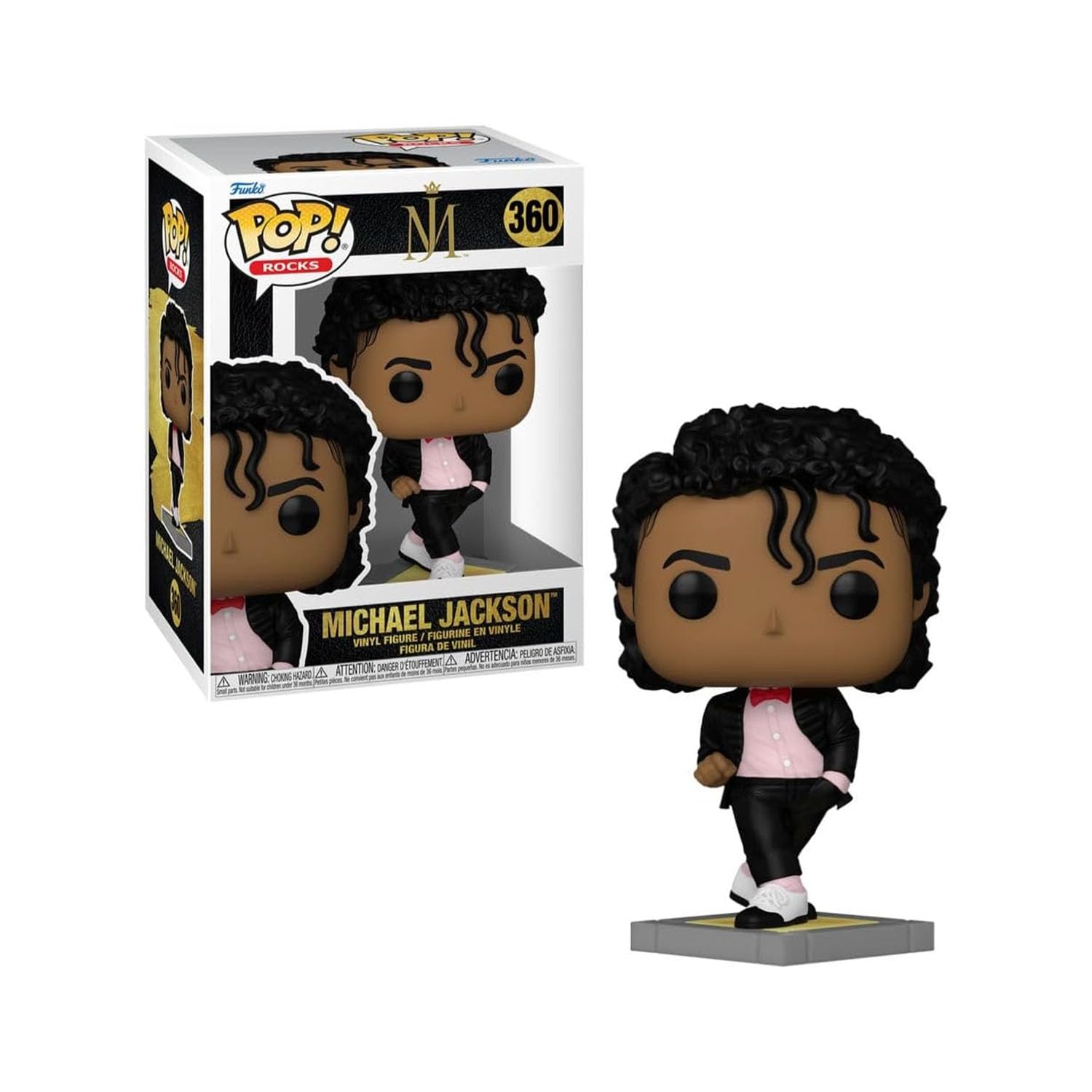 その他 Michael Jackson Billie Jean Vinyl Figure Candide, Boneco, Funko POP! Michael Jackson (Billie Jean) - 10 cm