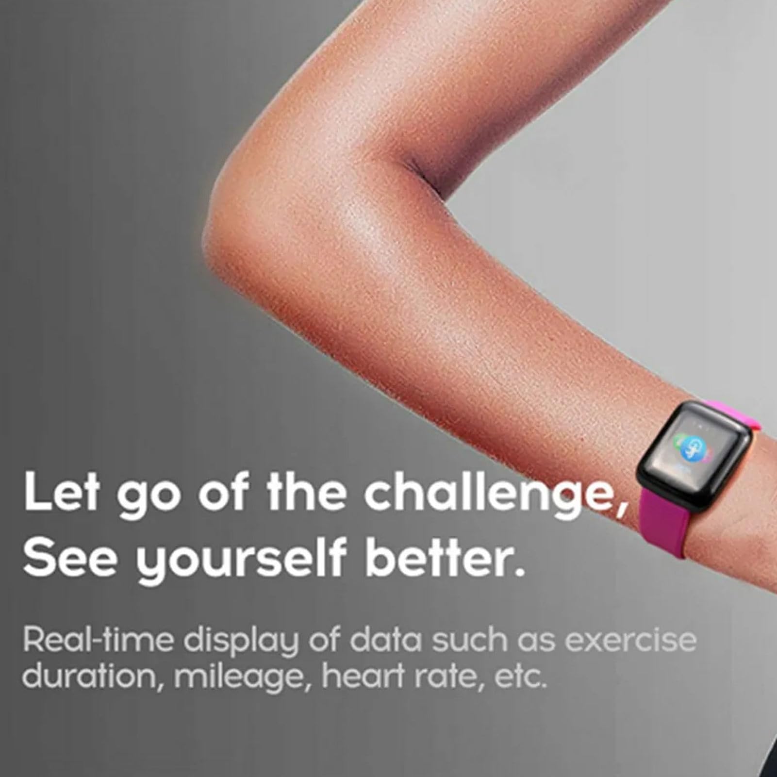 CamKpell 116 Plus Smart Watch 1,3 inch Tft kleurendisplay