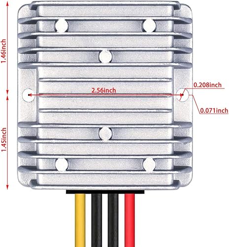 Miniatura 8 de DC 12V Step Up to 24V Boost Convertidor 5A 120W DC Regulador de Voltaje Adaptador Convertidor de Energía Módulo Impermeable Transformador para