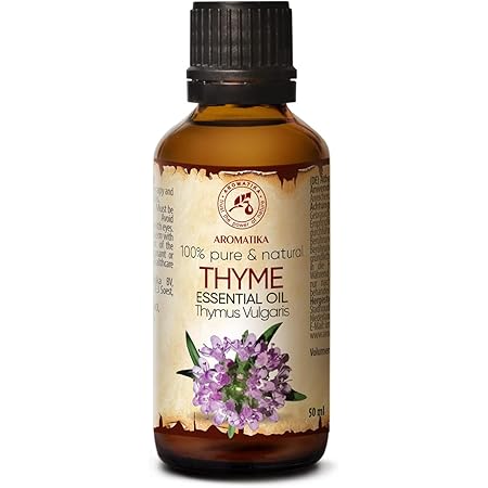 Thymianöl 30ml - 100% Naturreines Ätherisches Thymian Öl - Thymus ...