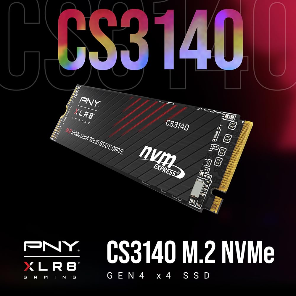 Amazon | PNY XLR8 CS3140 M.2 NVMe Gen4 x4 内蔵ソリッド