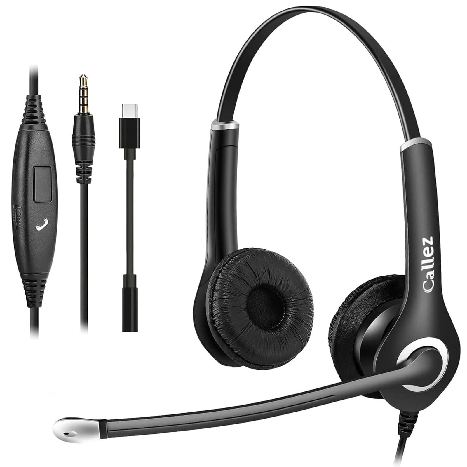 Amazon.co.jp: ヘッドセットPC用 3.5mm 両耳 ノイズキャンセリング