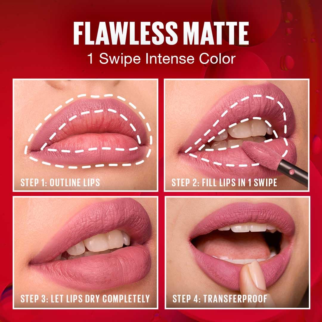 Maybelline New York Super Stay Matte Ink Likit Mat Ruj - 510 Charmer (2 paketi)