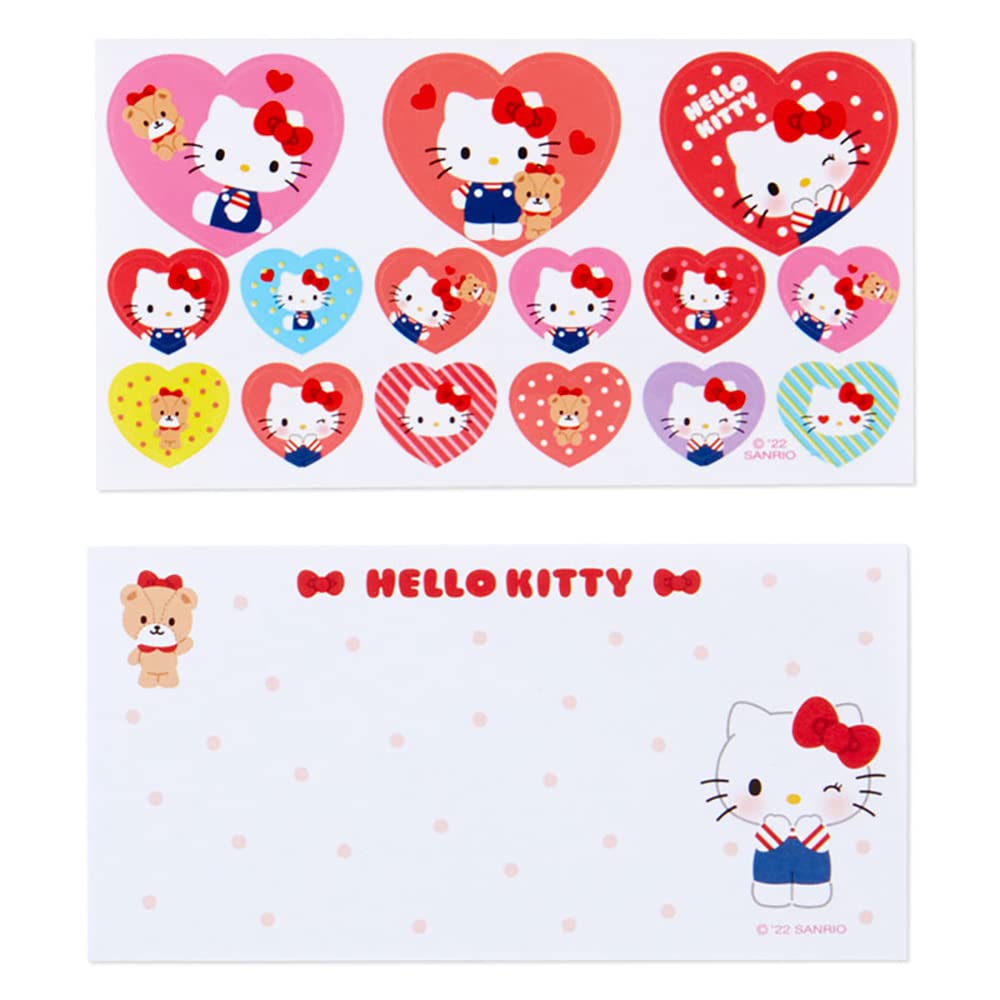 Amazon.co.jp: サンリオ(SANRIO) ハローキティ ケース付きメモ&シール