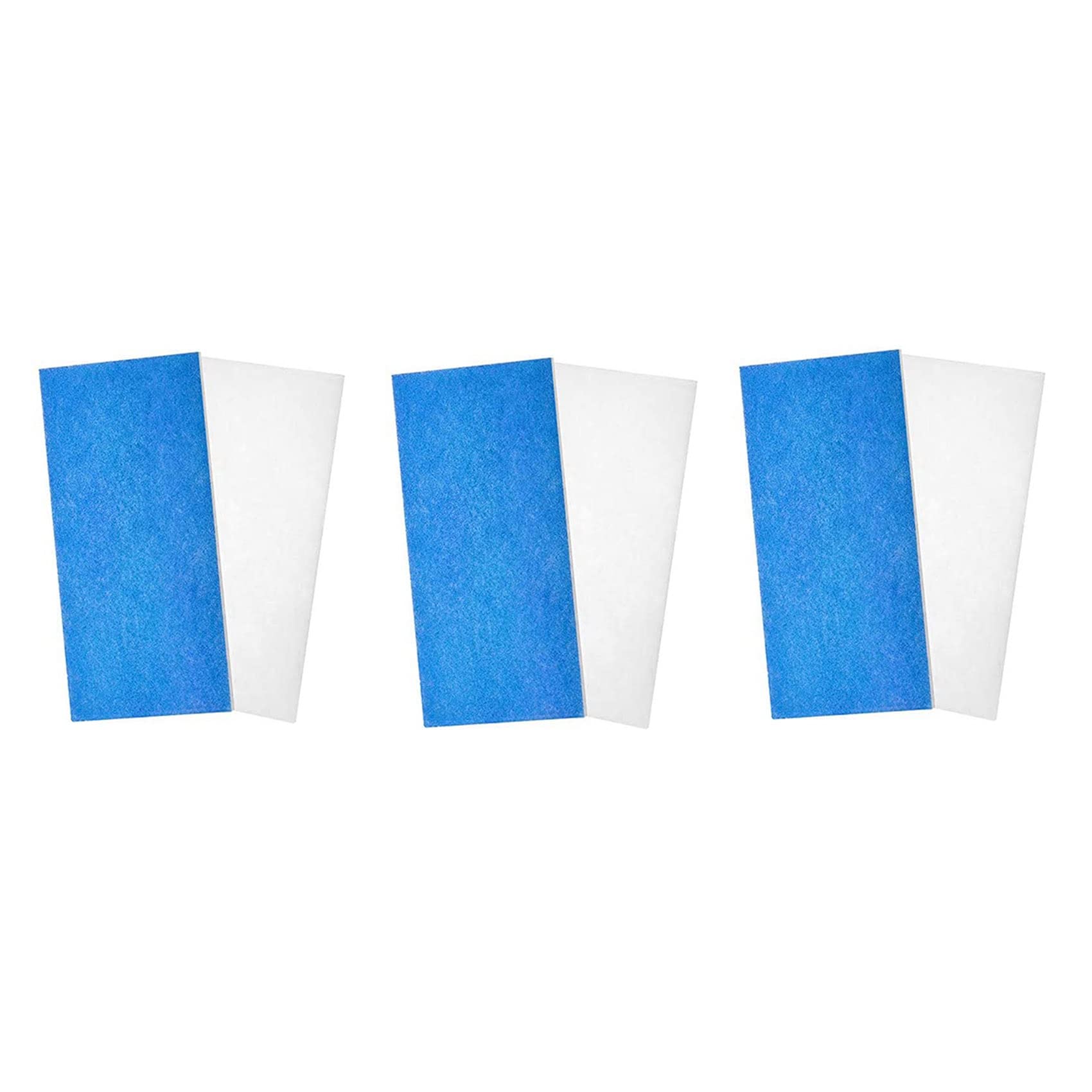 Jnchdghwa Blue 3Pcs Airbrush Booth Filter Set Pad Booth Exhaust Filter For Master//Enterprise/Airhobby