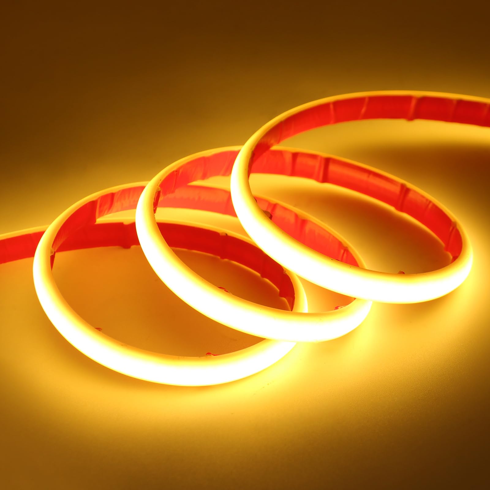 Solar LED Strip, Solarbetriebene COB Neon LED Streifen Außen, 320leds/m, 8 Modi, Schneidbar, IP65 Wasserdicht Diffusion Flex LED Schlauch Band für Garten, Balkon, Treppe (Warmweiß, 10M)