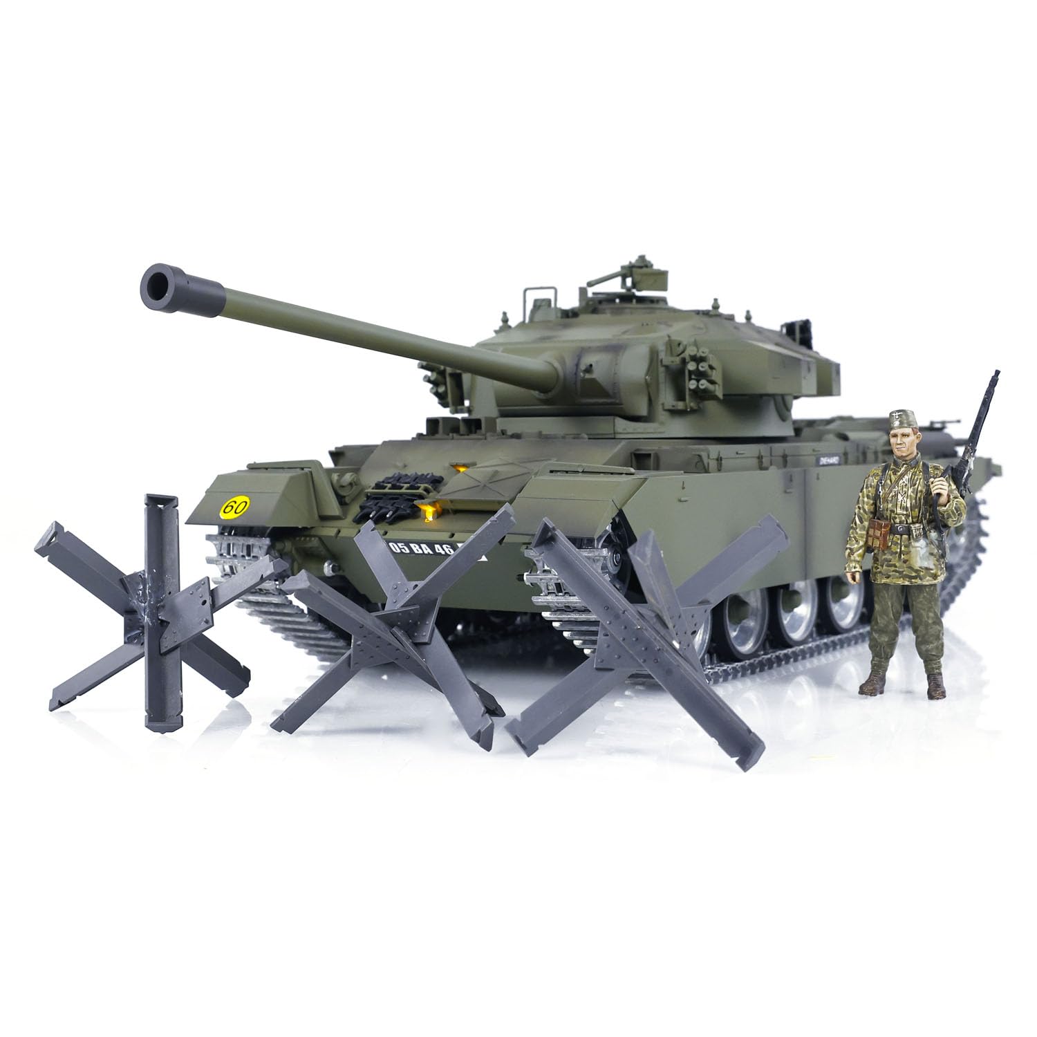 Amazon.com: TOUCAN RC HOBBY Tongde 1:16 RC Tank British Centurion