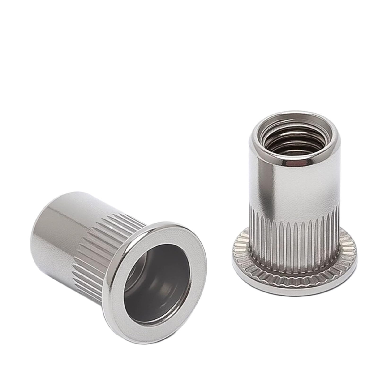 SUS304 Nitonakrętka M3-M12 z łbem płaskim i okrągłym korpusem(50Pcs,M8-18)