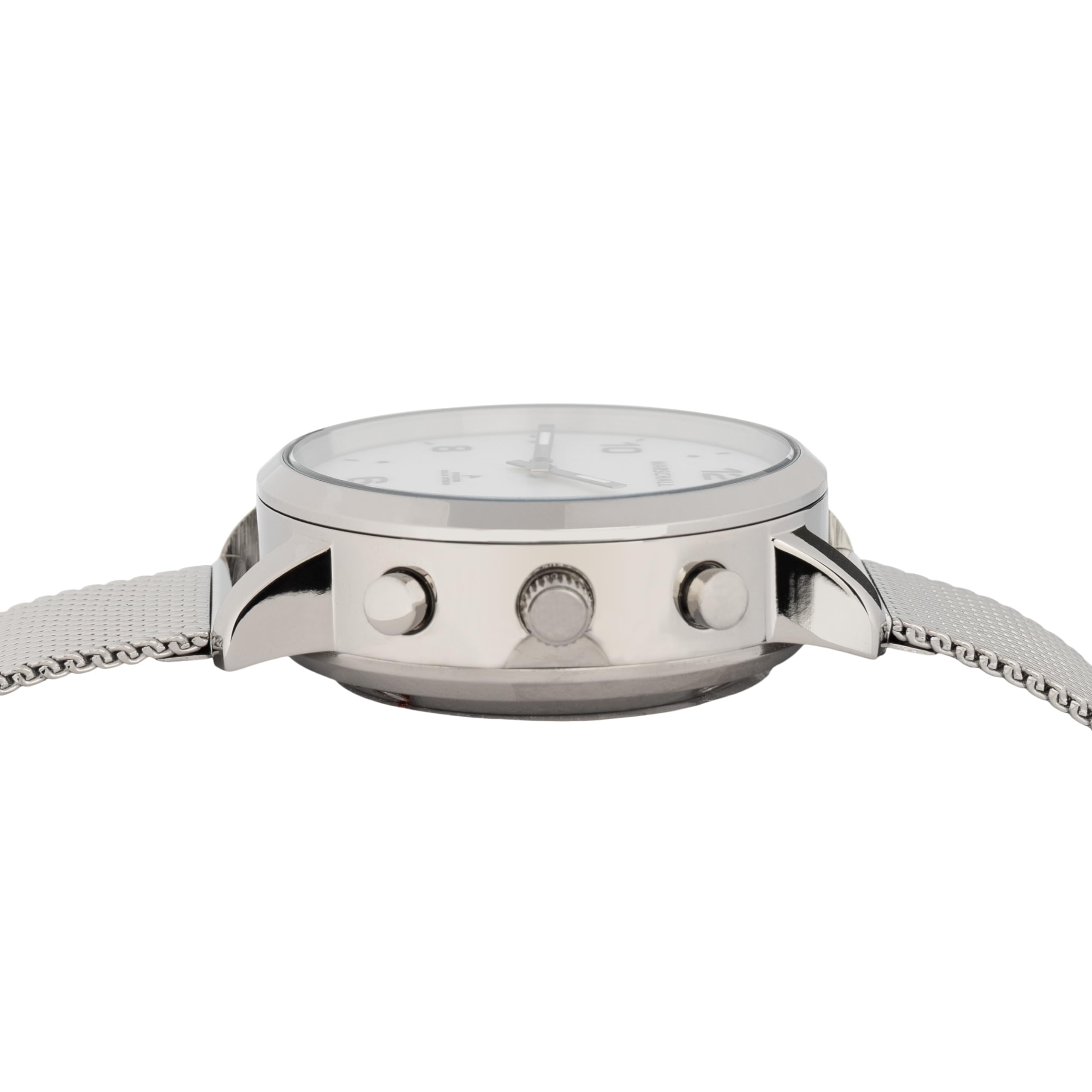 Marschall Deutsch sprechende Unisex Armbanduhr I Mit Soloarpanel I 1150W I Für Blinde, Senioren und Demenzkranke I Datum- und Zeitansage