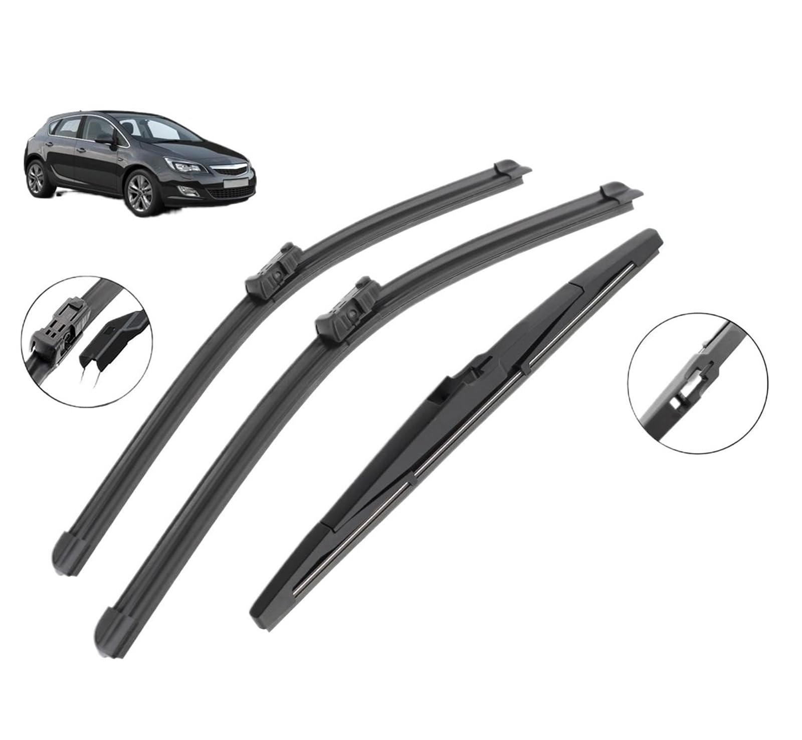 Wycieraczki samochodowe Pasuje Do Op&el Astra J GTC Piór Wycieraczek(2x Front wiper)