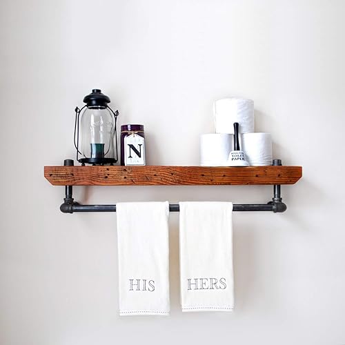 Miniatura 6 de Instalación de tubería, paquete de 20 bridas de piso gris de 12 pulgada, codoT para estilo vintage industrial, bridascodoT con orificio roscado para