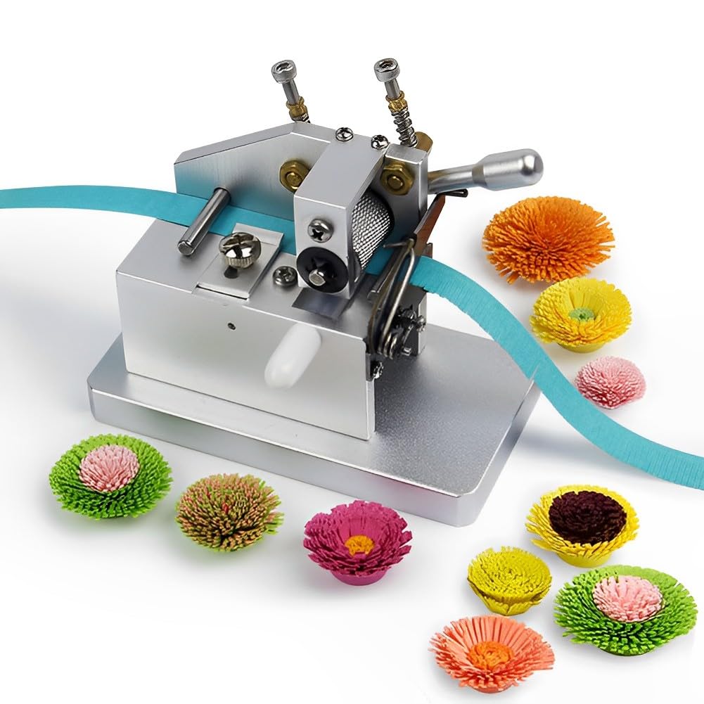 Papier Quilling Manuel Mchine, Machine à Rouler Le Papier d'art en Papier Bricolage, 3D coloré Fait à la Main frangé de Fleurs en Papier Rouleau de Fleurs pour