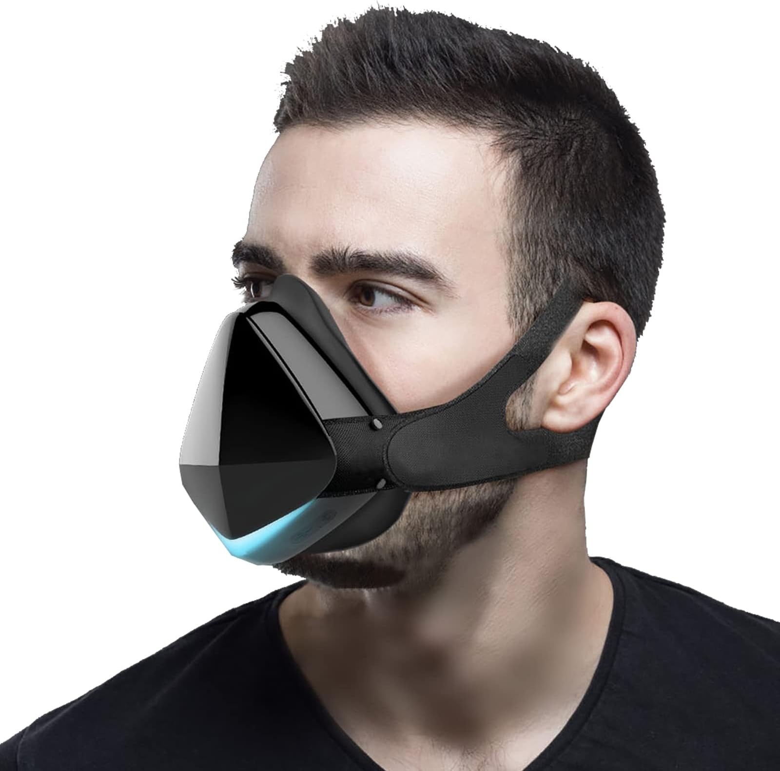 Belovedone Personal Wearable Air Purifiers Smart Electric Respirator Reusable Portable Rechargeable Purifier for Men Women (Deluxe Plus, Black)