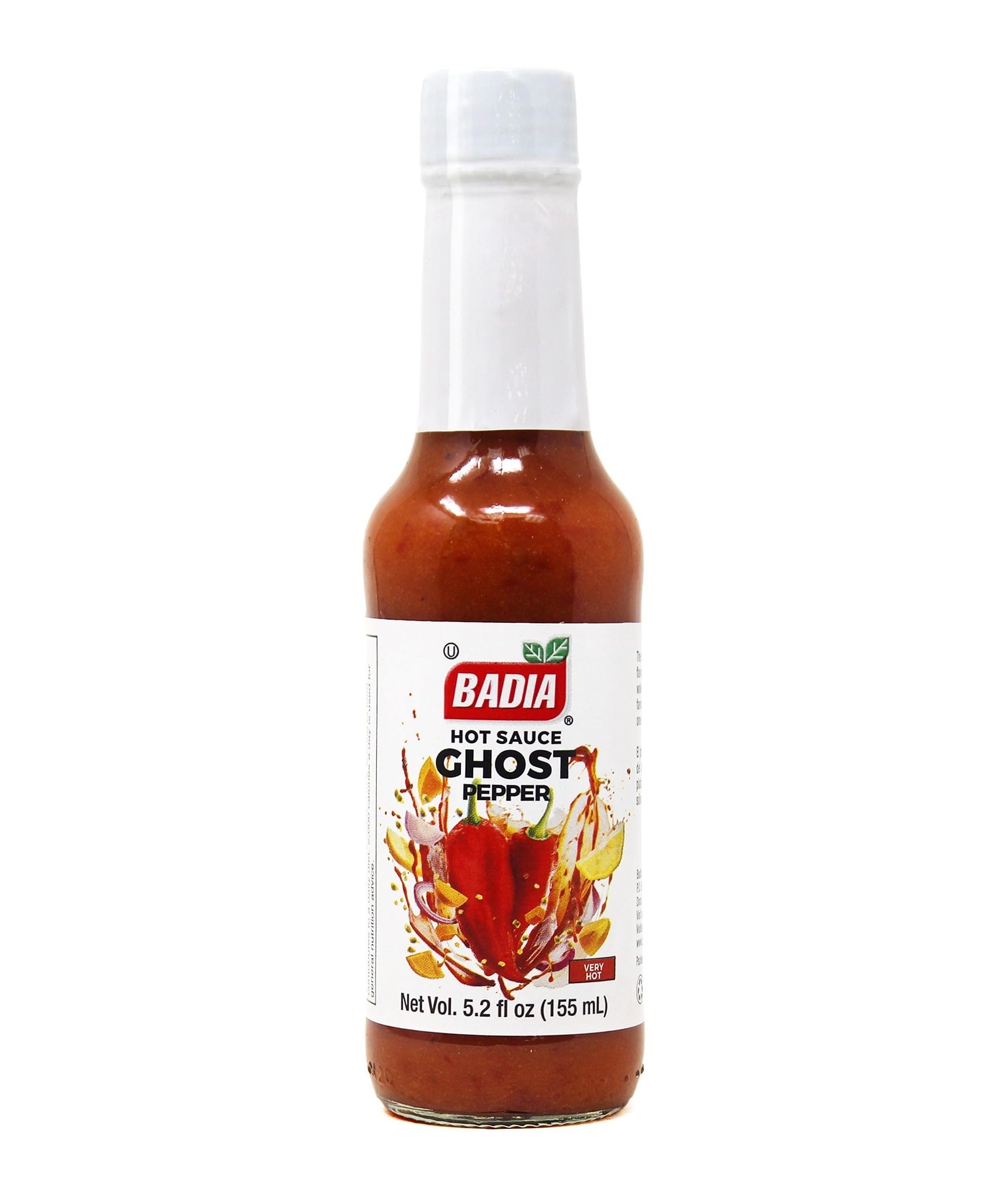 Badia Ghost Pepper Hot Sauce, 5.2 fl oz – Intense Heat Sauce