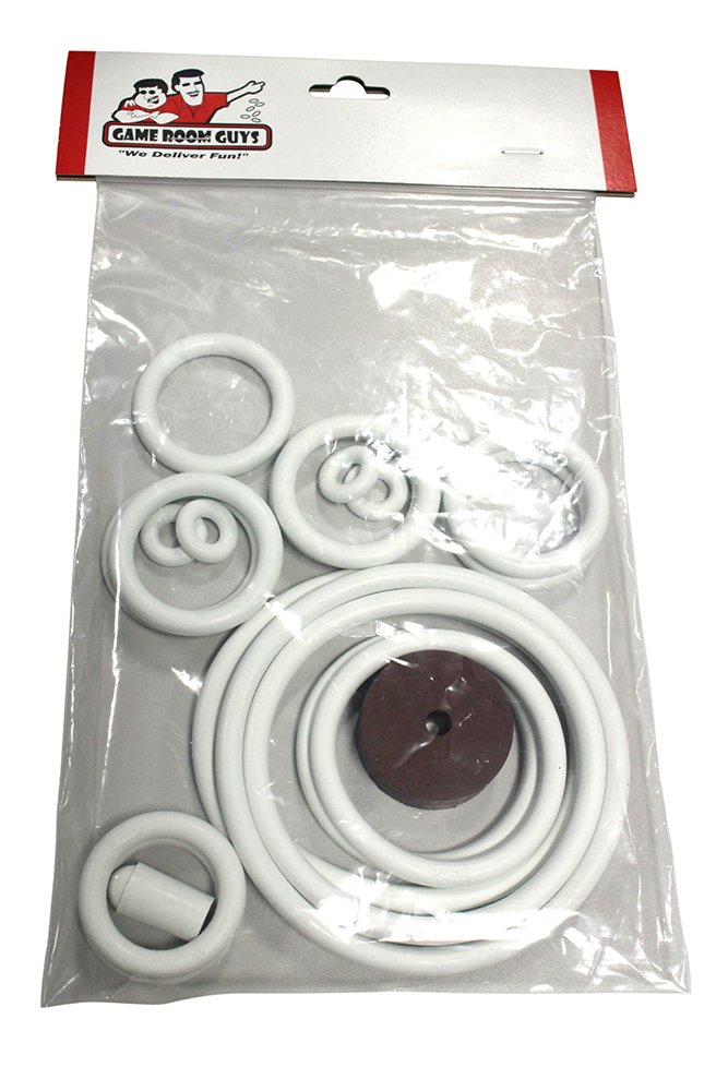 Game Room Guys Gottlieb K C Jones White Rubber Ring Kit
