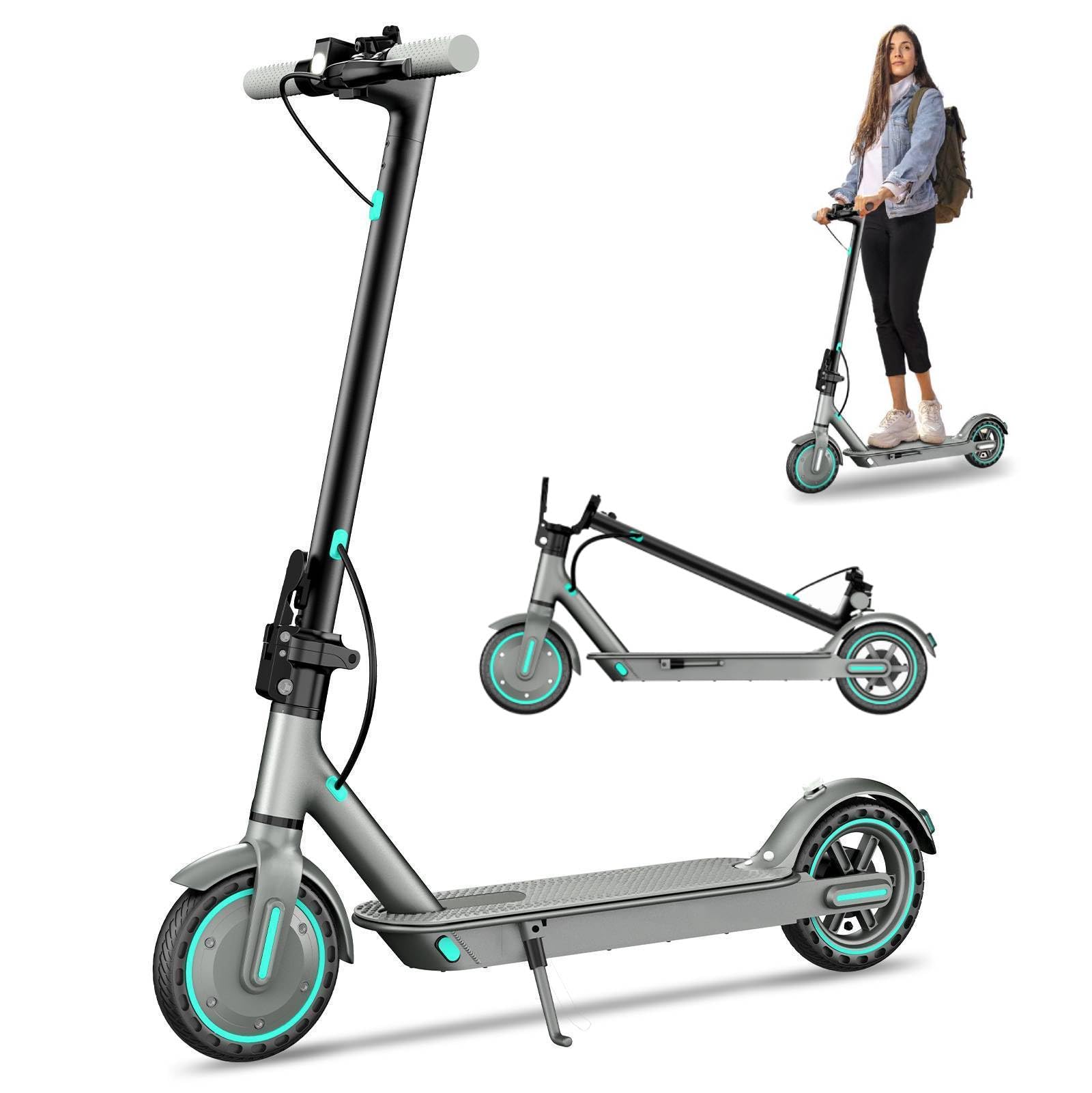 Electric Scooter for Adults 350W 500W 600W Powerful Motor 8 5 10 Tires Up to 19 25 MPH
