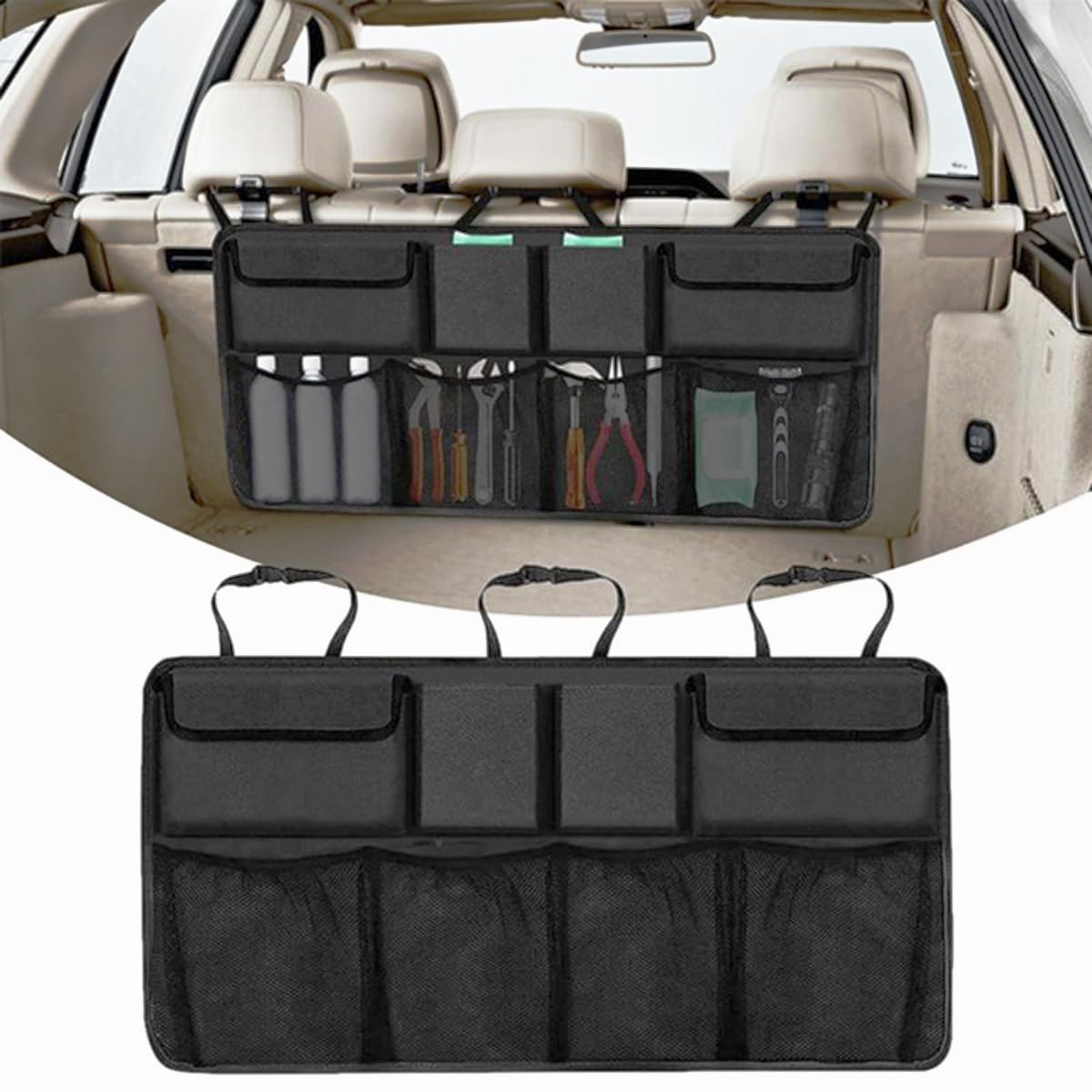 Kofferraum Organizer Für BMW X5 E70 - Hängende Aufbewahrungstasche Wasserdicht