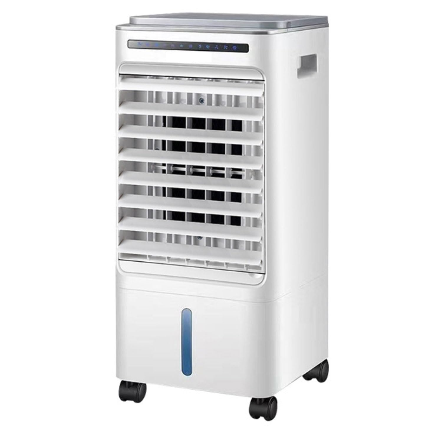 MSHGSKU Portable Evaporative Air Cooler with 3 Speeds & 3 Modes, 60° Oscillation, 5L Tank, Remote Control, No Hose Required for Room, Office, Camping